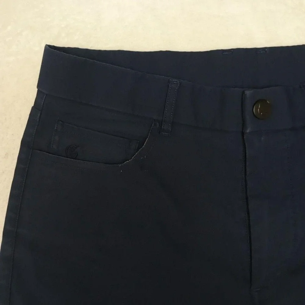 Greyson Pants Mens 31x32 Blue Golf Slim Tapered Microfiber Stretch Performance